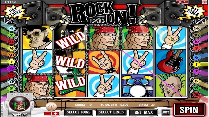 Ett exempel på en i-slot från spelleverantören Rival