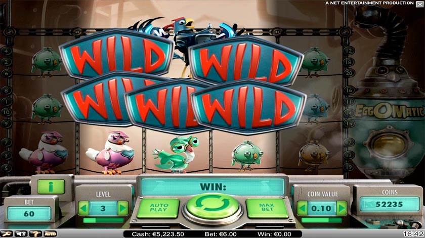 Vinn stort med spridande wild