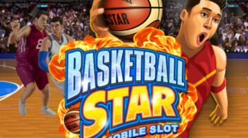 logga för basketball star slot