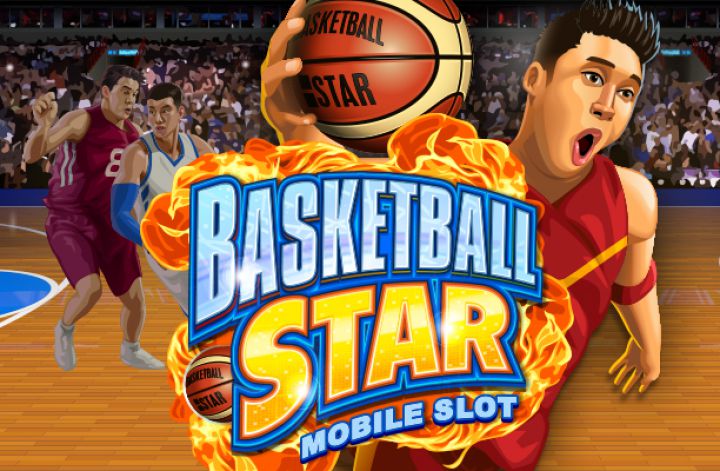 logga för basketball star slot