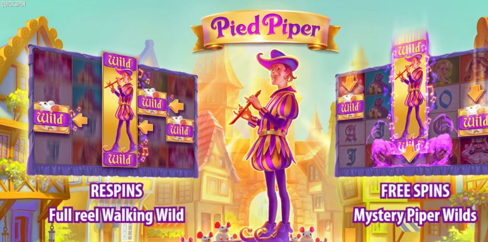 Quickspin Launches Pied Piper Slot 1 pied piper