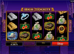 high society slot in-game