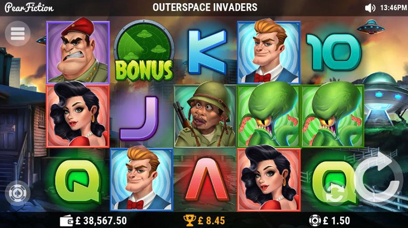 Outerspace Invaders Slot Game Review 7 outerspace invaders