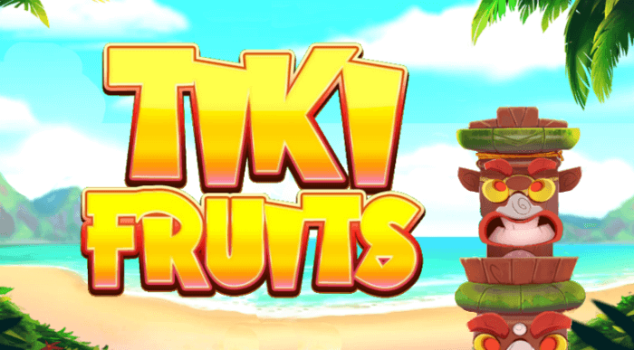 Tiki Fruits slot review - 777x Multiplier & Cocktails 1 tiki fruits logo