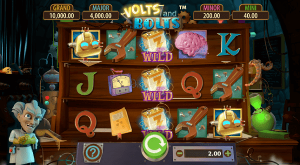 volts and bolts slot