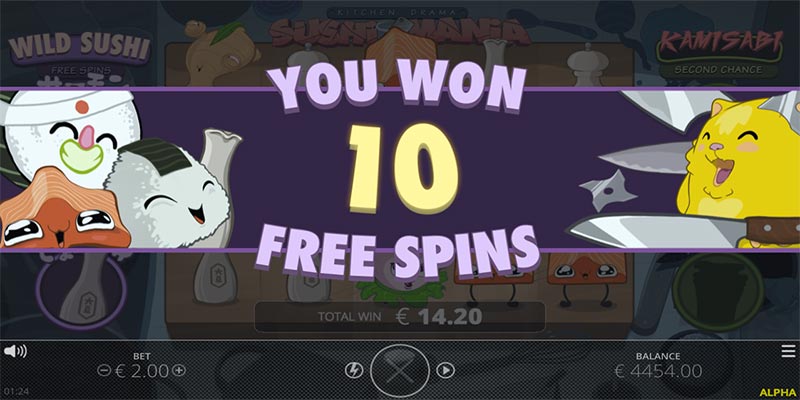 free spins