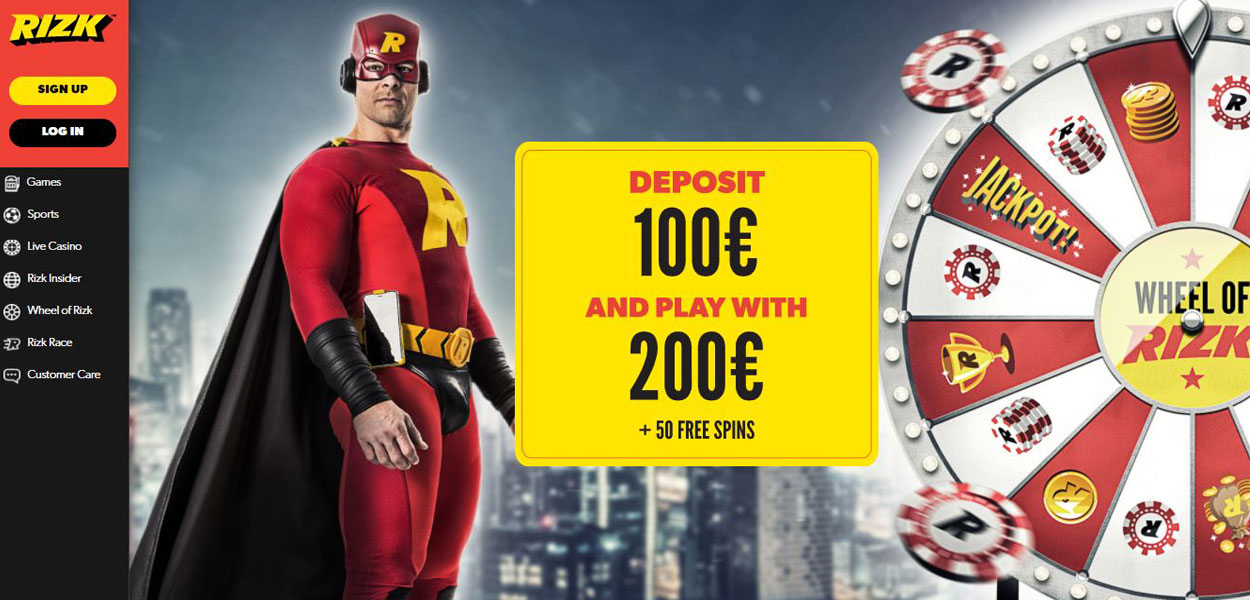 Unleash Your Inner Online Casino Super Hero At Rizk Casino